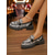 ieftine Mocasini de Damă-Loaferi cu imprimeu zebra pentru femei – Pantofi chunky platform slip-on cu detaliu în lanț auriu pantofi fashion îndrăzneți cu imprimeu animal pentru ținute casual streetwear și Oktoberfest