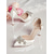 preiswerte Braut-Damen-Braut-Pumps aus Satin mit Kristallverzierungen – elegante Pumps mit Knöchelriemen, perfekt für Hochzeiten und besondere Anlässe