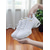 cheap Dance Sneakers-Women's White Jazz Dance Sneakers - Breathable Lace-Up Shoes for Practice, Performance &amp; Fitness Dance Classes
