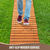 cheap Home Supplies-1pc Wooden Garden Pathway - 8ft,  Non-Slip, Handmade, Decorative Walkway for Outdoor Patios, Gardens, Yards, Beach Boardwalks, Weddings &amp; Parties, Christmas, Thanksgiving, Valentine'S Day