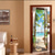 cheap Garage &amp; Door Banners-Door Cover Outdoor Banners Optical Illusion Beach Vacation Mediterranean Bedroom Living Room Front Door Home Decor