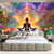 cheap Wall Tapestries-Tapestry Wall Hangings Seven Chakra Yoga Meditation Lotus Spiritual Mystic Bedroom Living Room Dorm Home Decor