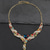 abordables Parures de Bijoux-Parure de bijoux 2 Chrome Boucles d'oreilles Collier Femmes Élégant ancien Mode Le style rétro Classique Parure de Bijoux Pour Mariage Soirée robe demoiselle d honneur