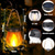 cheap Pathway Lights &amp; Lanterns-Flickering Flame Solar Lanterns, Dancing Flame Solar Lantern Outdoor Lights, Automatic Light Sensor, Waterproof Hanging Lantern for Pathway Yard Patio Porch Garden Decor