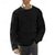 preiswerte Herrenpullover-Herren Pullover Strickpullover Gerippt Stricken Normale Oberteile Gestrickt Einfach Rundhalsausschnitt Mode Basic Urlaub Alltagskleidung Bekleidung Herbst Winter Schwarz Weiß M L XL