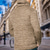 abordables suéter de los hombres-Hombre Suéter de punto Estriado Tejer Tops regulares Bolsillo De Punto Plano Con Capucha Moda Básico Vacaciones Ropa Cotidiana Ropa Otoño Invierno Blanco Marrón M L XL