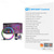 ieftine Luminile decorative inteligente-Lampă de masă inteligentă cu LED, iluminare RGB, IC, lumină de noapte care își schimbă culoarea, sincronizare muzicală, mod DIY, reglare continuă a intensității luminoase, pentru dormitor &amp;jocuri