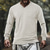 preiswerte Herrenpullover-Herren Pullover Strickpullover Gerippt Stricken Normale Oberteile Gestrickt Einfach V Ausschnitt Mode Basic Urlaub Alltagskleidung Bekleidung Herbst Winter Kamel Schwarz S M L
