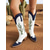 tanie Kowboj i zachodnie buty-damskie kowbojskie buty w stylu western z haftem kaktusów, szpiczastym noskiem i grubym obcasem na rodeo i festiwale westernowe
