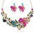 abordables Parures de Bijoux-Parure de bijoux 2 Strass Chrome 1 Collier Boucles d'oreilles Femmes Élégant ancien Mode Le style rétro Classique Parure de Bijoux Pour Mariage Soirée robe demoiselle d honneur