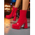 abordables Estilo Disco y Hippie de los años 70-Botines de plataforma de piel sintética dorada metalizada para mujer: botas de tacón alto grueso con cremallera estilo disco de los años 80 para fiestas retro, discotecas y actuaciones en el escenario.