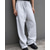 お買い得  ストレートレッグ-男性用 スウェットパンツ ズボン ストレートレッグスウェットパンツ ドローストリング ポケット 弾性ウエスト 平織り 履き心地よい 日常 スポーツ・アウトドア ファッション カジュアル ホワイト ワイン マイクロエラスティック