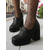 preiswerte Plateau-Pumps-Schwarze Plateau-Loafer-Heels für Damen – Retro-Slip-On-Schuhe mit klobigem Blockabsatz für Bürokleidung, Streetstyle und Vintage-inspirierte Outfits
