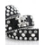 abordables Accessoires d'Halloween-Ceinture unisexe Halloween en strass avec tête de mort – Accessoire de taille en similicuir punk rock scintillant pour fêtes, concerts et costumes