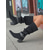 abordables Bottes souples-Bottes souples marron à rabat pour femmes avec talons moyens - Bottes de style western en faux daim à tige convertible à 2 voies pour le streetwear quotidien et les tenues d'automne