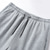billige Joggesko-Herre Joggebukser Jogger Bukser Snorer Lomme Elastisk midje عادي Komfort Sport &amp; Utendørs Daglig Mote Fritid Svart lysegrå Mikroelastisk