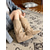 abordables Botas holgadas-Botas de cuña holgadas de gamuza para mujer: elegantes y cómodas para uso informal y salidas con estilo.
