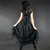 cheap Bottoms-Punk &amp; Gothic Steampunk Asymmetrical Skirt Goth Girl Lace Fancy Dress Women's Halloween Carnival Performance Party Adults Skirt