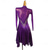 cheap Competition Dress-Women's Performance Long Sleeve Velvet Tassels Latin Salsa Dance Dress Competition Dress