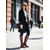baratos Botas de montaria-Botas de montaria femininas de couro premium de cano alto - estilo urbano acima do joelho para roupas femininas de rua e urbanas