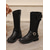 abordables Bottes enfants-Chaussures de costume de pop star inspirées des idoles coréennes - bottes de mode mignonnes pour filles pour un usage quotidien et des tenues décontractées