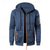 voordelige basic hoodies voor heren-Voor heren Trui met capuchon Hoodie met volledige rits Zwart Marineblauw blauw Donkergrijs Capuchon Effen Zak Sport &amp; Outdoor Dagelijks Feestdagen Polyester Streetwear Basic Casual Lente Herfst