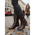 abordables Botas biker-Mujer Botas Botas holgadas Tallas Grandes Botines Botines Exterior Diario Botines Botines Con Cordón Tacón alto Tacón Cuadrado Dedo redondo Vintage Casual Estilo industrial Cuero PU PU Cremallera