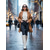 abordables Botas de nieve e invierno-Botas altas hasta la rodilla de lana blanca para mujer, zapatos de invierno cálidos y acogedores con punta puntiaguda para atuendos urbanos informales.