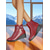 cheap Ankle Boots-Women's Burgundy Faux Leather Warm Fur Lined Wedge Ankle Boots – Winter Waterproof Non-Slip Booties with Bow for Casual Snow Days ,Work and Outdoor Wear