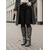 olcso Slouch Boots-női bézs lompos, térdig érő csizma csattal és szegecsekkel, vintage western stílusú őszi és téli alkalmi viselethez