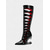 cheap Fashion Boots-Women's Gothic Cutout Knee-High Heels with Spiked Sculptural Wedge - Black Punk Fetish Boots for Halloween, Cosplay and Alternative Fashion Parties