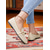 cheap Women's Slip-Ons &amp; Loafers-Women's Wide Width Flyknit Loafers with Knotted Bow – Casual Comfort Flat Shoes for Daily Wear and Travel