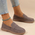 cheap Women's Slip-Ons &amp; Loafers-Women's Green Suede Penny Loafers – Comfortable Slip-On Flats Shoes for Casual Wear, Walking &amp; Daily Outfits