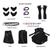 billige Kvinners kostymer-Inspirert av koreansk idol Popstjerne Kostume Bodysuits Fancy dress Virtuelt idol for Dame Voksne Halloween Karneval Ytelse Fest