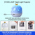 levne světla projektoru hvězdné galaxie-15/21 Sady filmů Ocean Night Light Projector dárek pro děti projektor do ložnice hvězdný projektor na strop 360stupňová rotace dětské noční světlo na párty narozeniny dárky