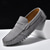 billige Casual loafers-Herre En pedal Retro Store størrelser Gange Fritid Daglig PU Bekvem Knehøye støvler Tøfler Rødbrun Svart Gul