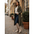 tanie Buty typu slouch-Damskie Botki Kowbojki Buty szamszowe Luźne buty Praca Codzienny Obuwie do kolana Obcas słupek Okrągły palec u nogi Zabytkowe Codzienny Wygoda Sztuczny zamsz Migdałowy Ciemnobrązowy Czarny