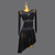 cheap Competition Dress-Latin Salsa Dance Dress Crystal / Rhinestone Splicing Women's Performance Party Long Sleeve Spandex Stretch Yarn