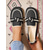 cheap Women's Slip-Ons &amp; Loafers-Women's Wide Width Flyknit Loafers with Knotted Bow – Casual Comfort Flat Shoes for Daily Wear and Travel