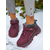 cheap Snow &amp; Winter Boots-Women's Warm Fur Lined Sneakers, Waterproof Non-Slip Casual Winter Shoes for Cold Weather Outdoor Wear