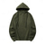 abordables sudaderas basicas hombre-Hombre Sudadera Lana Polar Sudadera con capucha y cremallera de un cuarto Negro Verde Ejército Gris Con Capucha Plano Correa Cremallera de un cuarto Deporte Diario Festivos Poliéster Ropa de calle