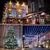 abordables Lampes d’extérieur solaires-Lumières en guirlande LED solaires étanches 5M-20LEDs 7M-50LEDs 12mM-100LEDs 22M-200LEDs lumières féeriques pour les vacances lumière d'arbre de mariage décoration de jardin intérieure et extérieure