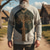 levne Vintage etnické mikiny-Pánské Mikina Vodní modrá Khaki Tričkový Strom života Yggdrasil Keltský uzel Tisk Ležérní Denní Streetwear Vinobraní Viking Podzim Zima Oblečení Mikiny s kapucí Mikiny Dlouhý rukáv