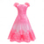 billige Jentekostymer-Trollmann / heks Glinda Kostume Fancy dress Cosplay for Jente Barne Halloween Karneval Ytelse Comic Con Anime-messe