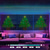 abordables Lumières de Maison Intelligente-Rideau lumineux intelligent à LED, rideau lumineux à LED changeant de couleur, rideaux lumineux à guirlande lumineuse féerique dynamique à faire soi-même pour décor de chambre à coucher, fête,