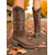 cheap Fashion Boots-Women's Red Suede Cowboy Knee High Boots with Embroidered Western Design and Low Block Heel – Country Style Boots for Ladies, Ideal for Rodeo, Festivals &amp; Casual Outfits