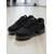 abordables Zapatillas de baile-Zapatillas de baile de jazz de malla negra para mujer: zapatos de práctica profesionales ligeros y transpirables para baile latino, hip hop y de salón.