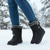 billige Snow &amp; Winter Boots-vanntette vintersnøstøvler for kvinner - varme, sklisikre utendørsstøvler med pelsfôr for kaldt vær