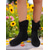 cheap Ankle Boots-Women's Khaki Ankle Boots, Casual Faux Suede Boots with Beaded Fringe for Autumn and Daily Outfits