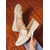 cheap Women's Slip-Ons &amp; Loafers-Women's Wide Width Flyknit Loafers with Knotted Bow – Casual Comfort Flat Shoes for Daily Wear and Travel
